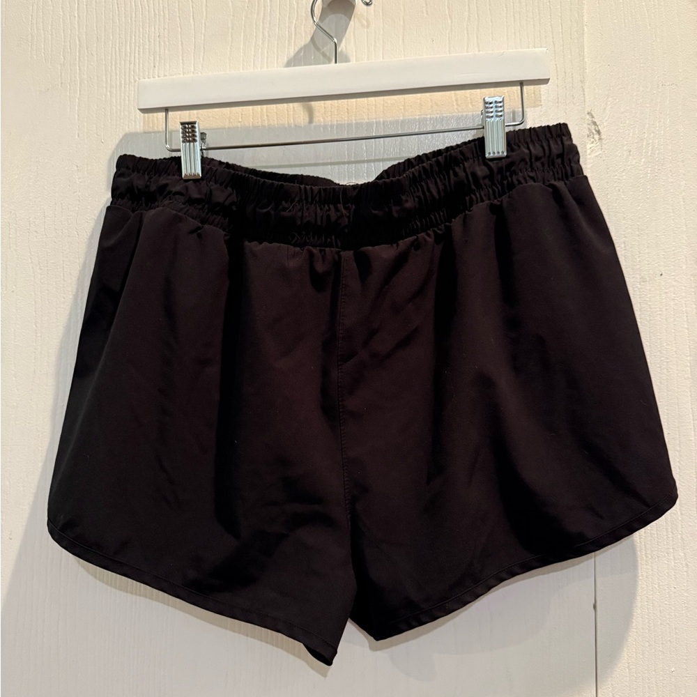 RBX Women's Black Athletic Shorts - Picture 2 of 3